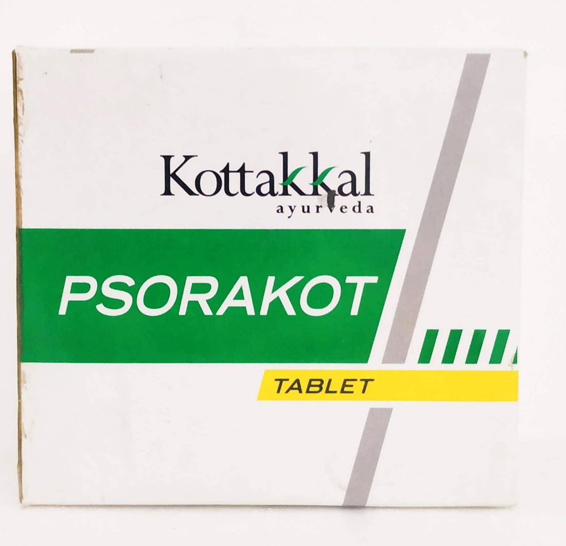 Shop Psorakot Tablets - 10Tablets at price 58.00 from Kottakkal Online - Ayush Care
