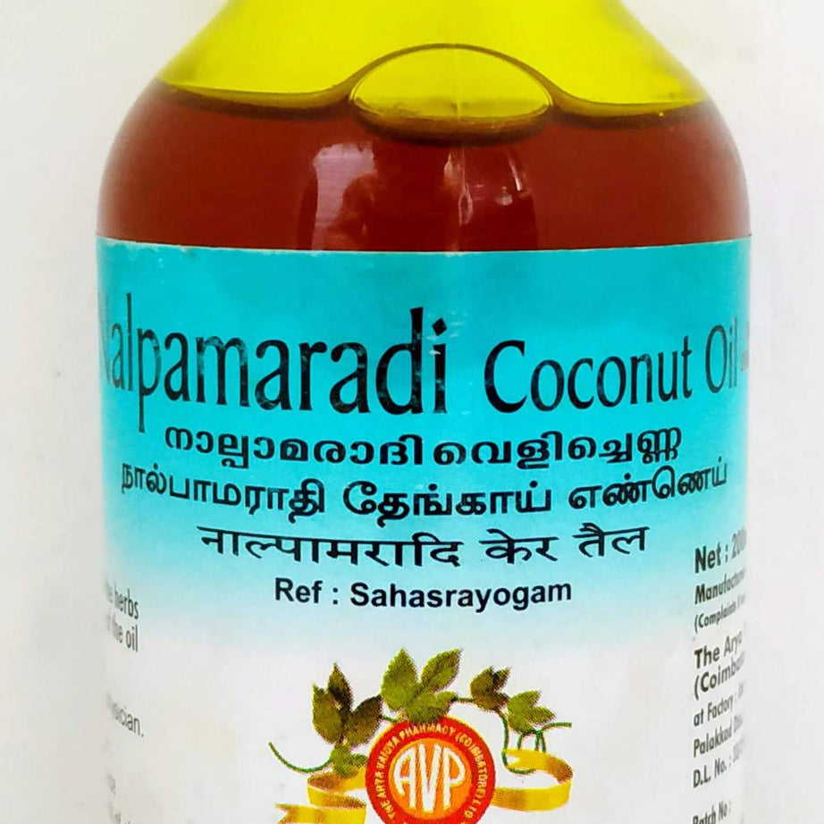 Shop Nalpamaradi Coconut Oil 200ml at price 150.00 from AVP Online - Ayush Care