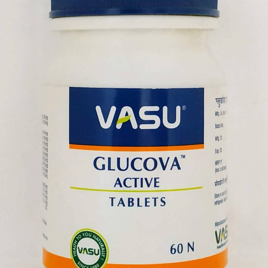 Shop Glucova Active - 60Tablets at price 210.00 from Vasu herbals Online - Ayush Care