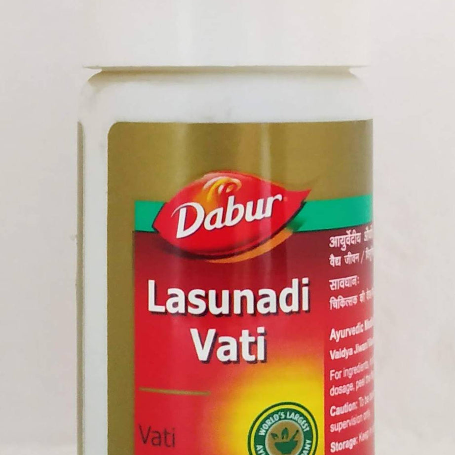 Shop Lasunadi Vati - 40Tablets at price 58.00 from Dabur Online - Ayush Care