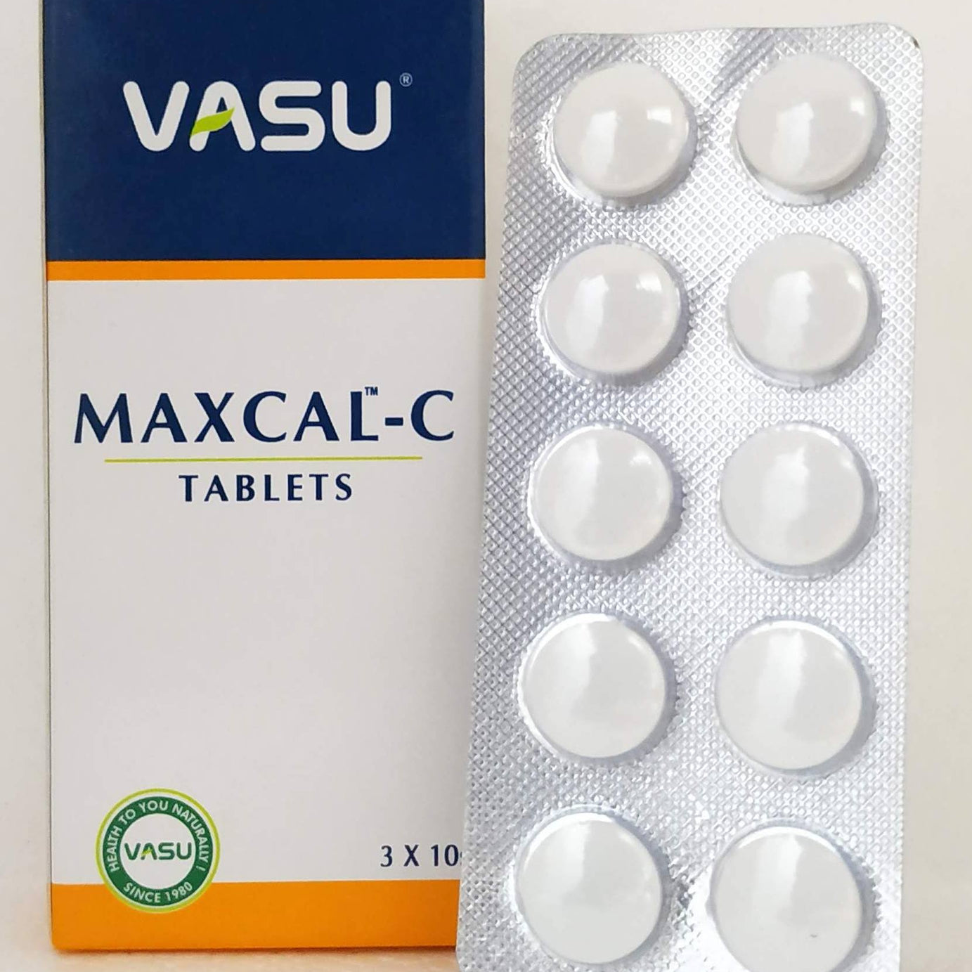 Shop Maxcal-C Tablets - 10Tablets at price 40.00 from Vasu herbals Online - Ayush Care