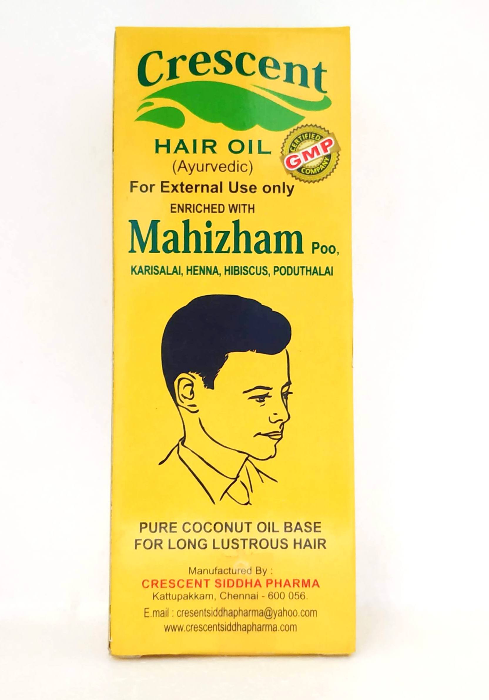 Shop Mahizham poo hair oil 100ml at price 155.00 from Crescent Online - Ayush Care