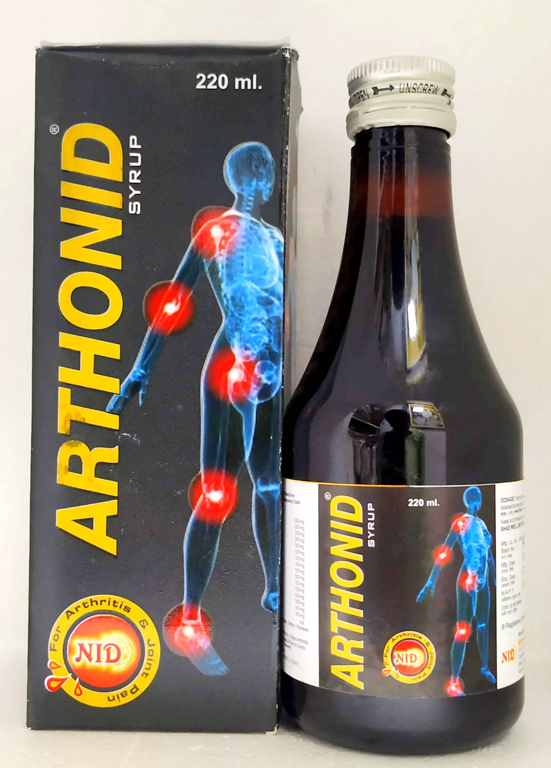 Shop Arthonid Syrup 220ml at price 110.00 from North India Online - Ayush Care