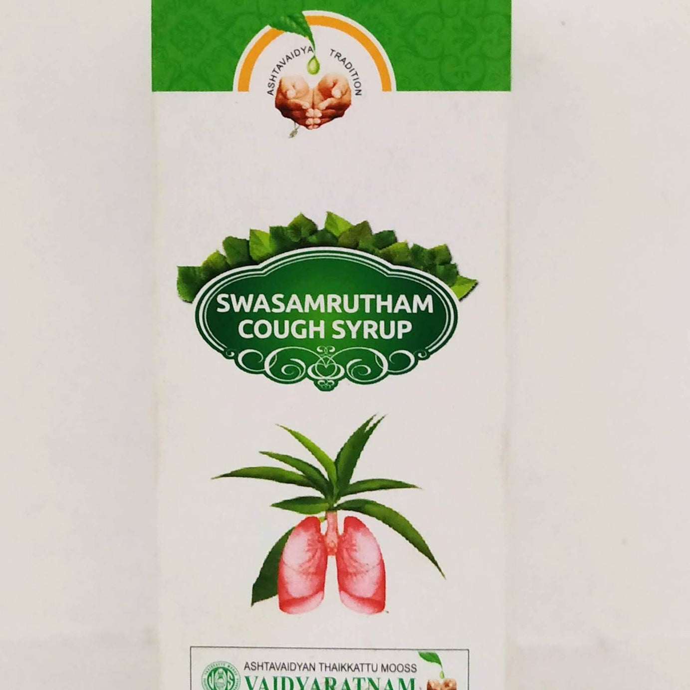 Shop Swasamrutham Cough Syrup 100ml at price 85.00 from Vaidyaratnam Online - Ayush Care