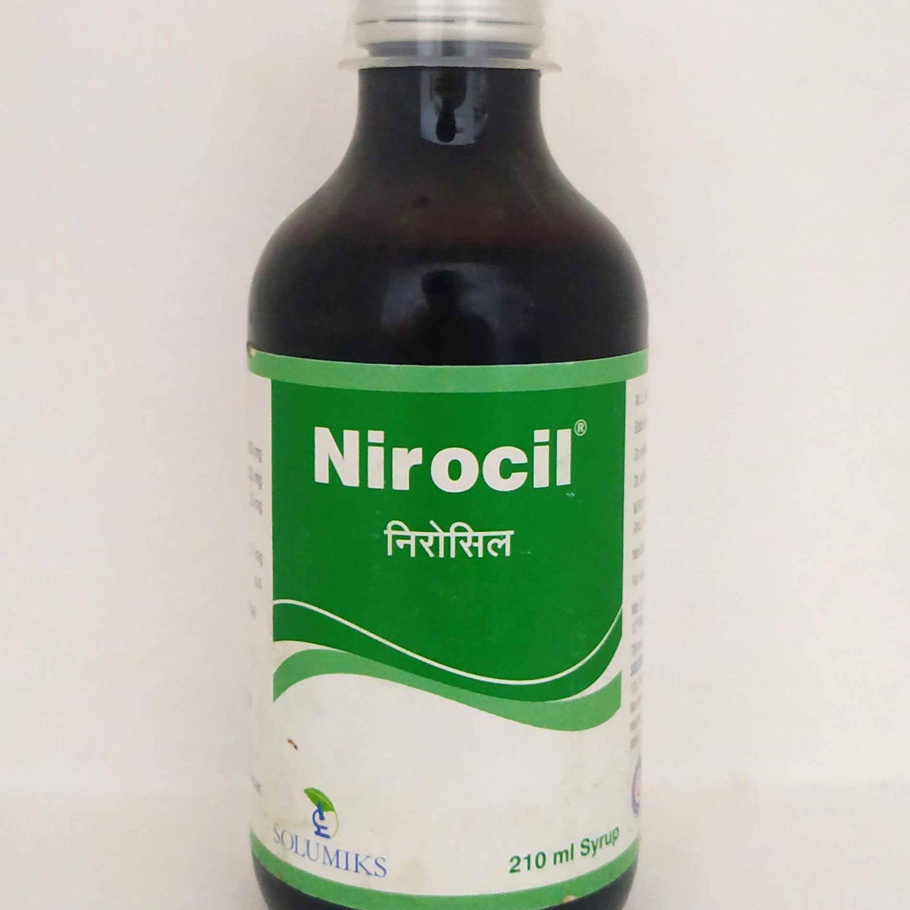 Shop Nirocil Syrup 210ml at price 145.00 from Solumiks Online - Ayush Care