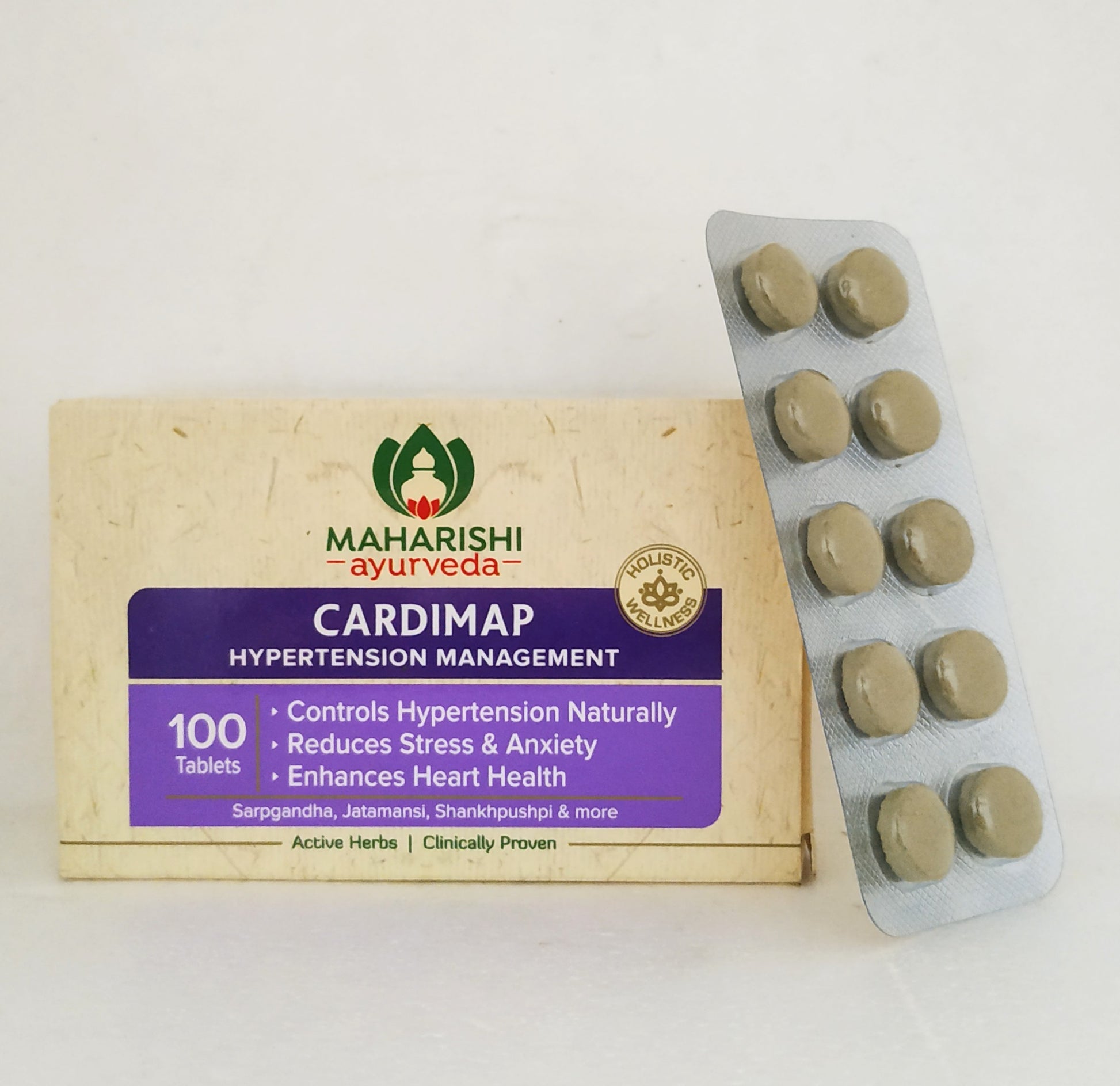 Shop Cardimap Tablets - 10Tablets at price 48.00 from Maharishi Online - Ayush Care