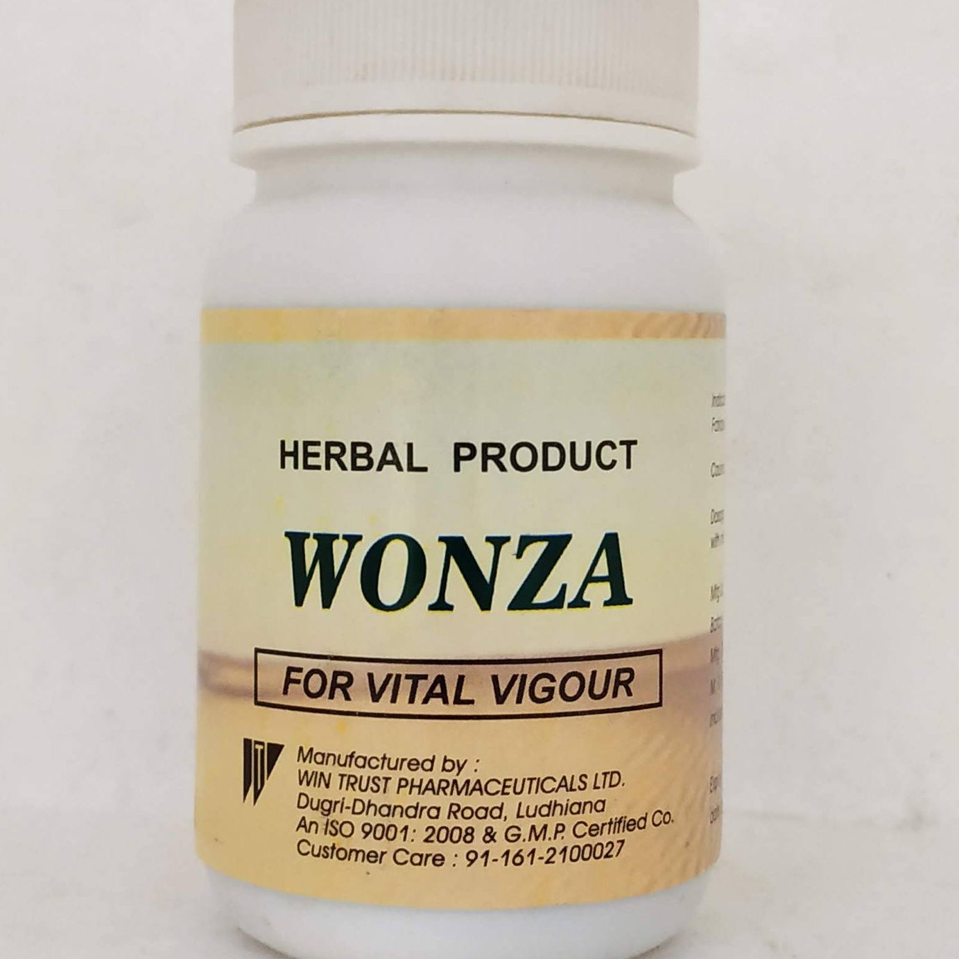 Shop Wonza Tablets - 100Tablets at price 203.00 from Wintrust Online - Ayush Care