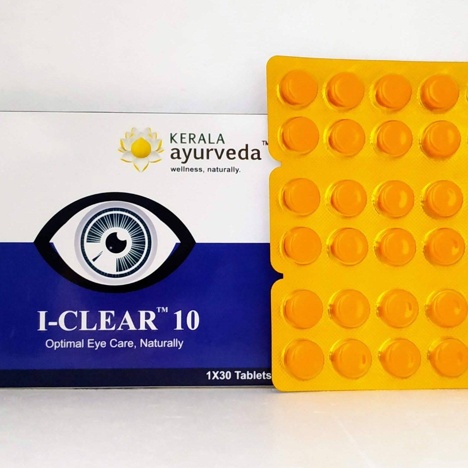 Shop I-Clear 10 Tablets - 30Tablets at price 360.00 from Kerala Ayurveda Online - Ayush Care