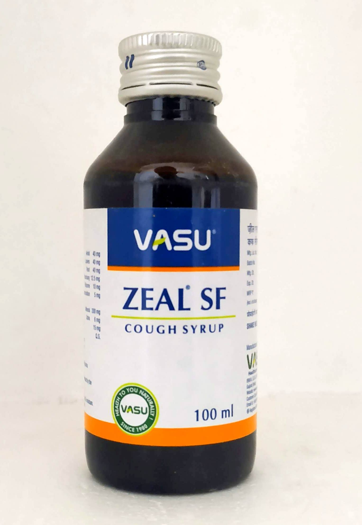 Shop Zeal-SF Syrup 100ml at price 75.00 from Vasu herbals Online - Ayush Care