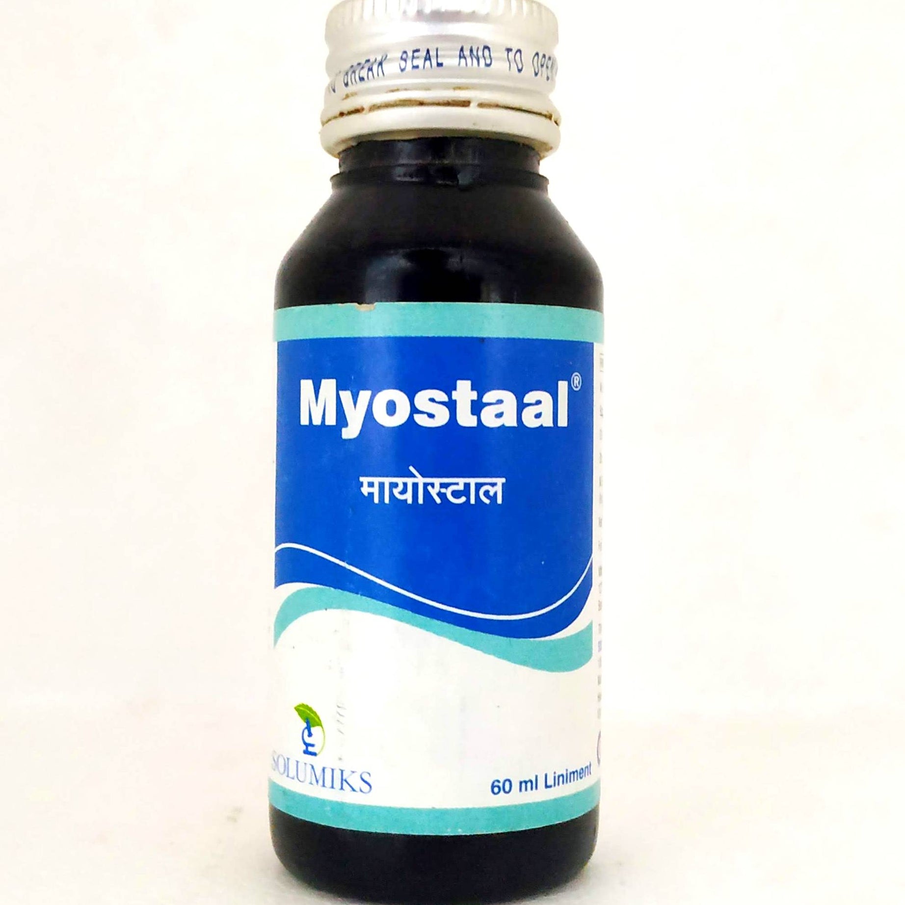 Shop Myostaal Liniment Oil 60ml at price 160.00 from Solumiks Online - Ayush Care