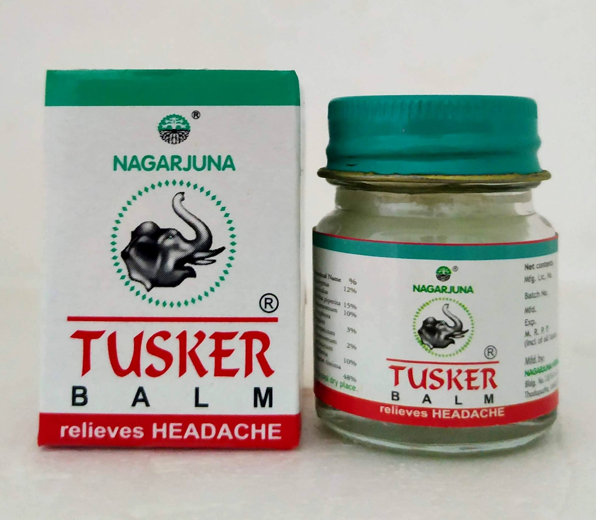 Shop Tusker balm 10gm at price 42.00 from Nagarjuna Online - Ayush Care