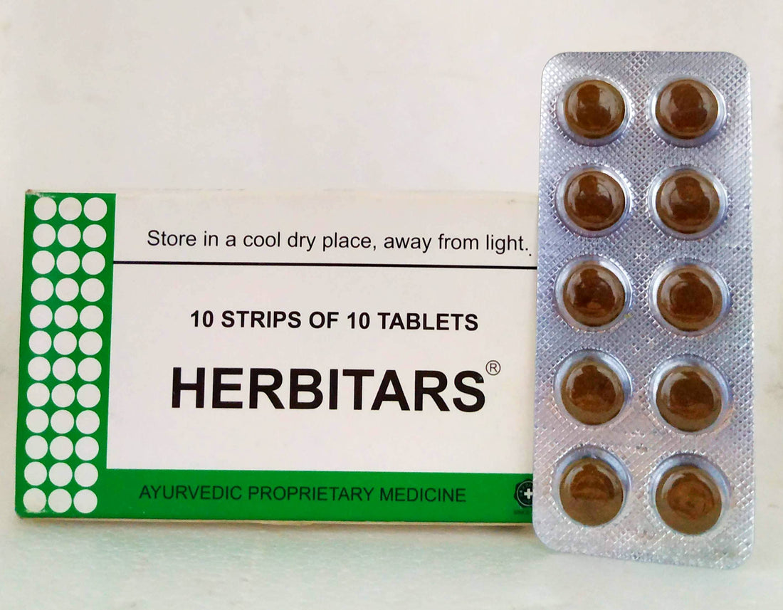 Shop Herbitars Tablets - 10Tablets at price 14.00 from JJ Dechane Online - Ayush Care