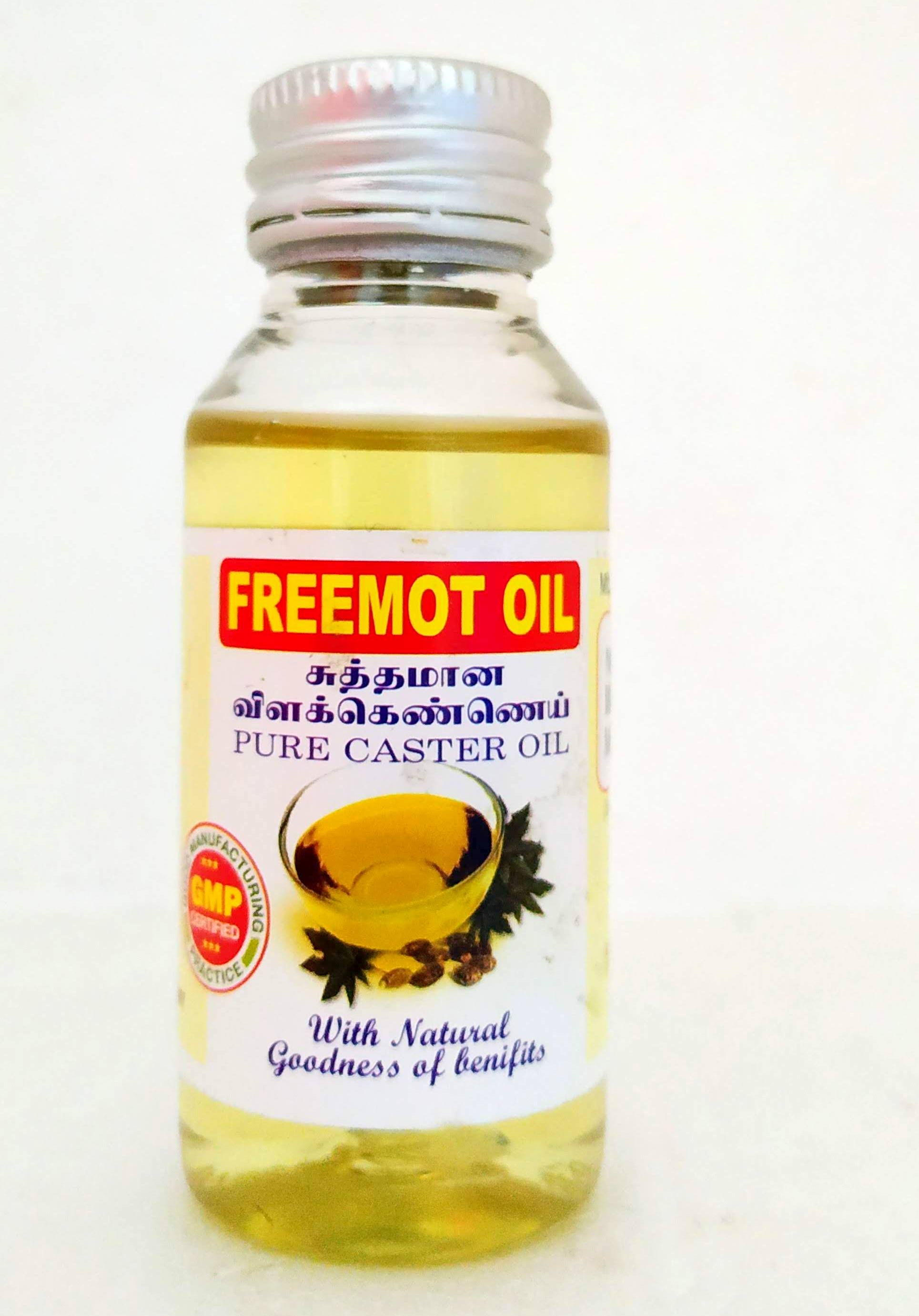 Shop Freemot - Castor Oil 100ml at price 50.00 from Sathyam Herbals Online - Ayush Care