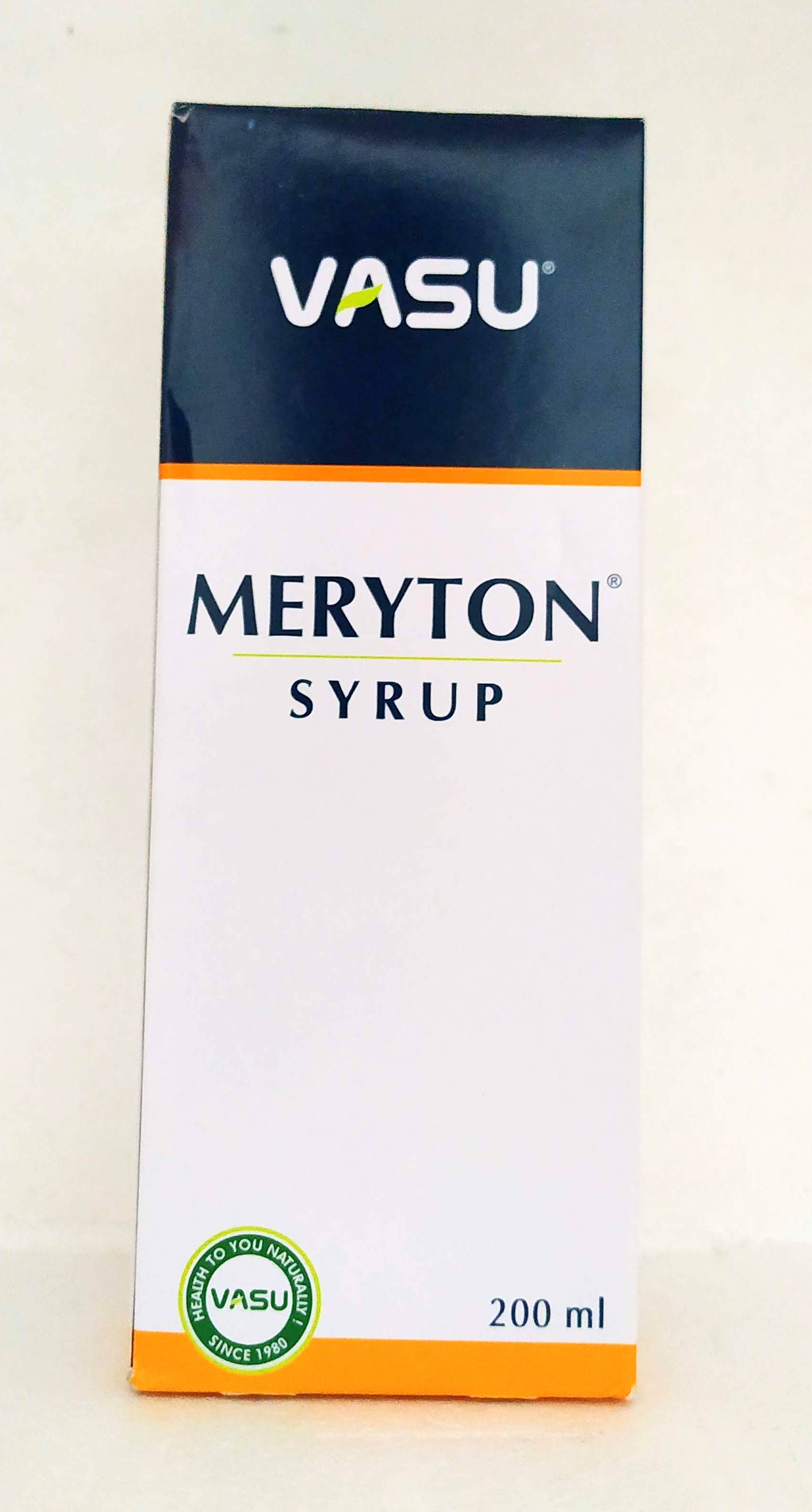 Shop Meryton Syrup 200ml at price 140.00 from Vasu herbals Online - Ayush Care