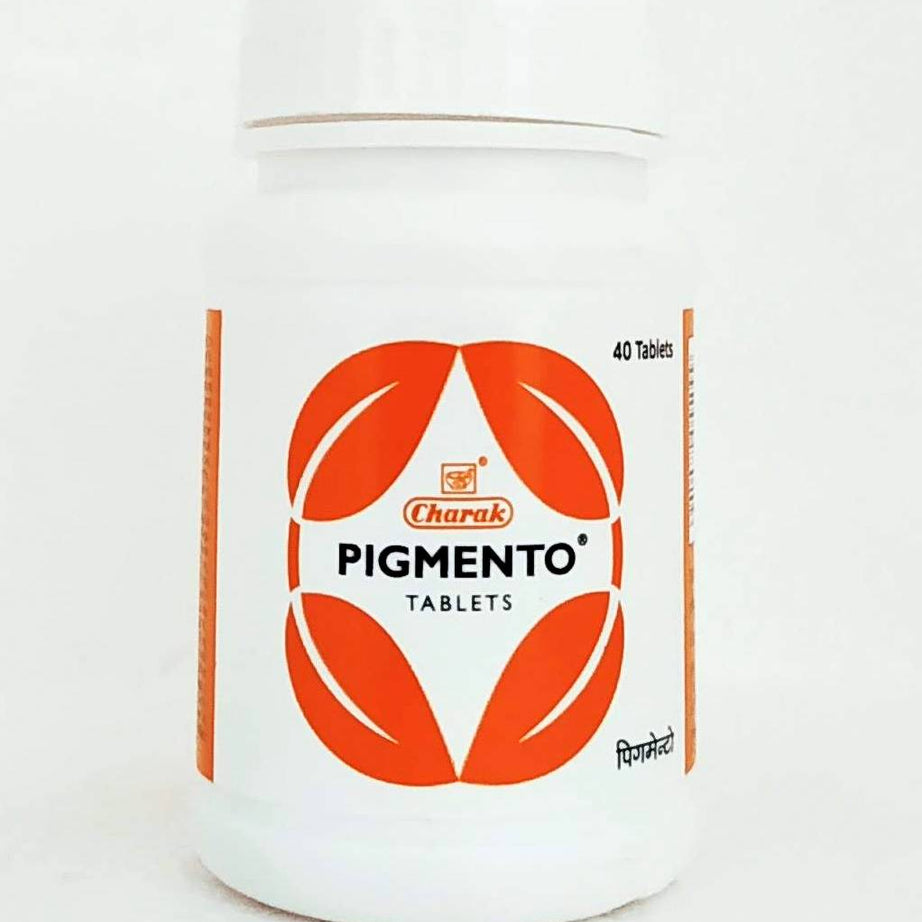 Shop Pigmento tablets - 40tablets at price 144.00 from Charak Online - Ayush Care
