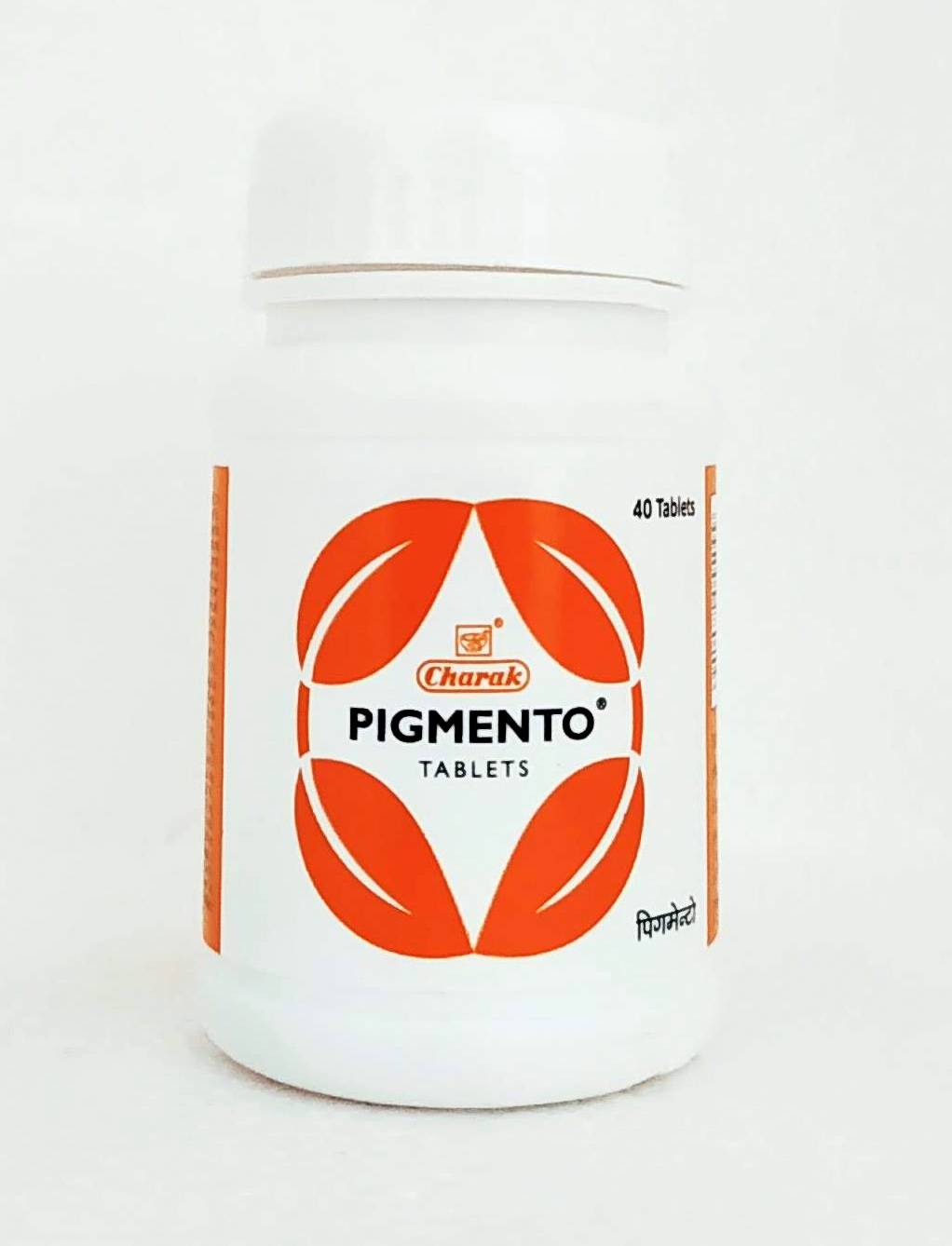 Shop Pigmento tablets - 40tablets at price 144.00 from Charak Online - Ayush Care