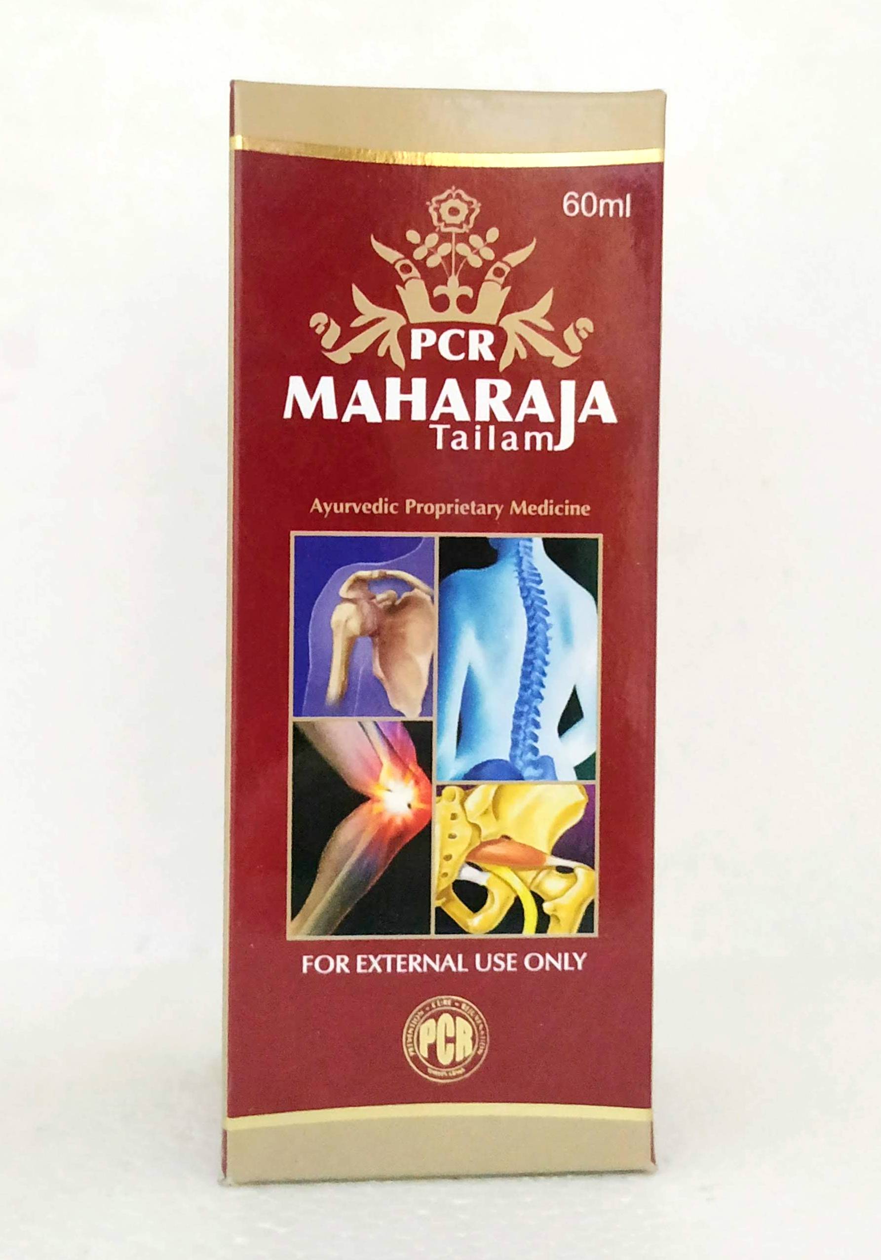 Shop Maharaja thailam 60ml at price 120.00 from PCR Online - Ayush Care