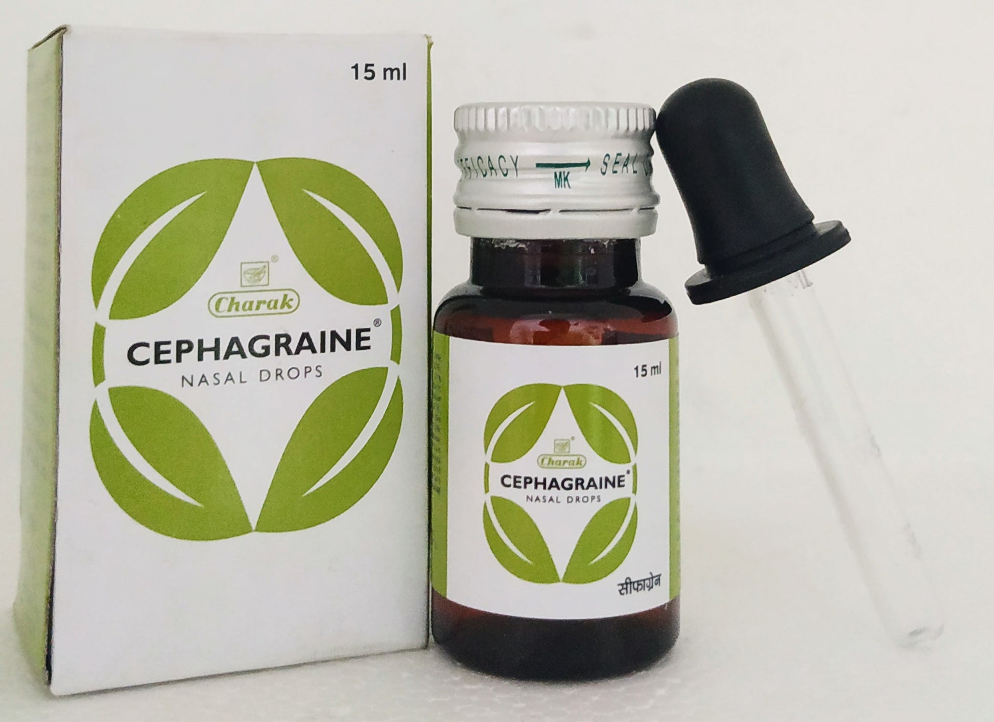 Shop Cephagraine Drops 15ml at price 55.00 from Charak Online - Ayush Care