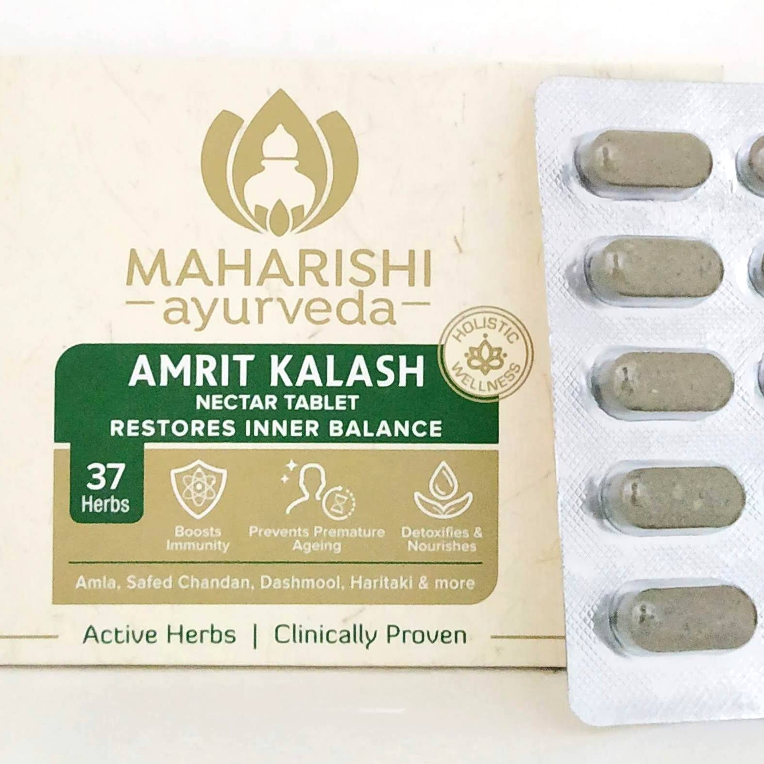 Shop Amrit kalash tablets - 10tablets at price 215.00 from Maharishi Ayurveda Online - Ayush Care