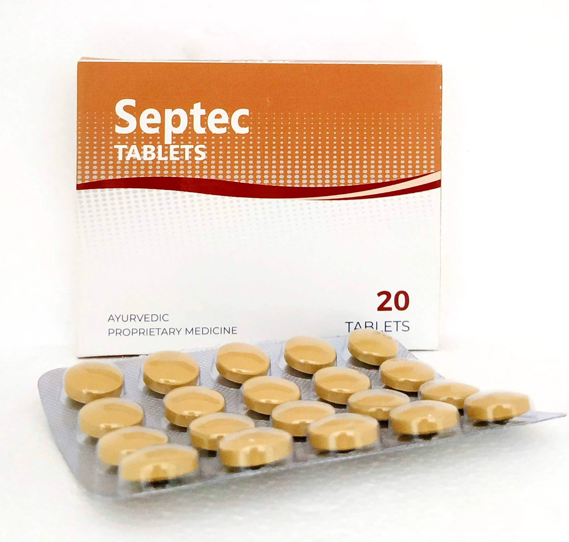 Shop Septec tablets - 20tablets at price 156.00 from Ayurchem Online - Ayush Care