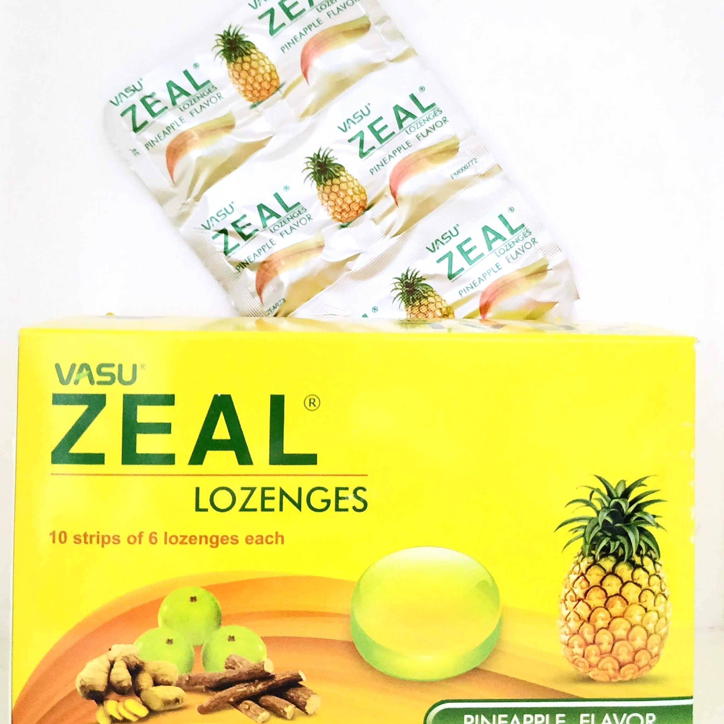 Shop Zeal lozenges - 6lozenges at price 30.00 from Vasu herbals Online - Ayush Care