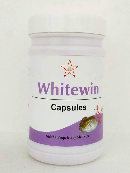 Shop Whitewin capsules -  100capsules at price 295.00 from SKM Online - Ayush Care