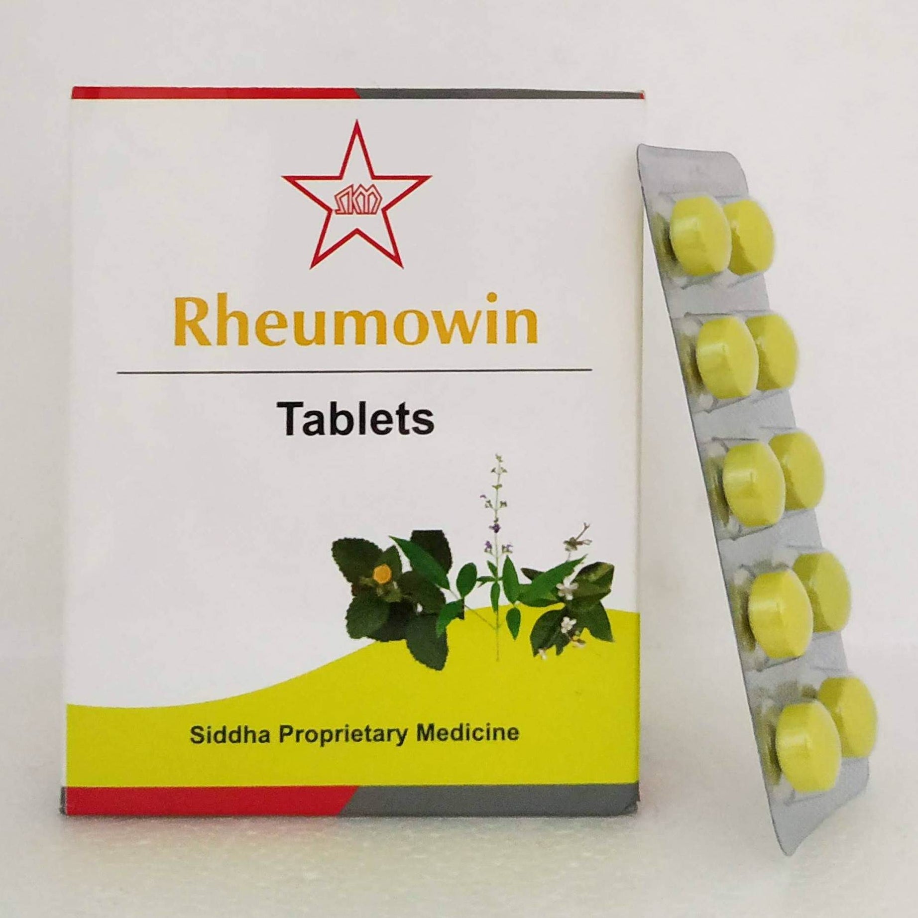Shop Rheumowin tablets - 10tablets at price 27.50 from SKM Online - Ayush Care