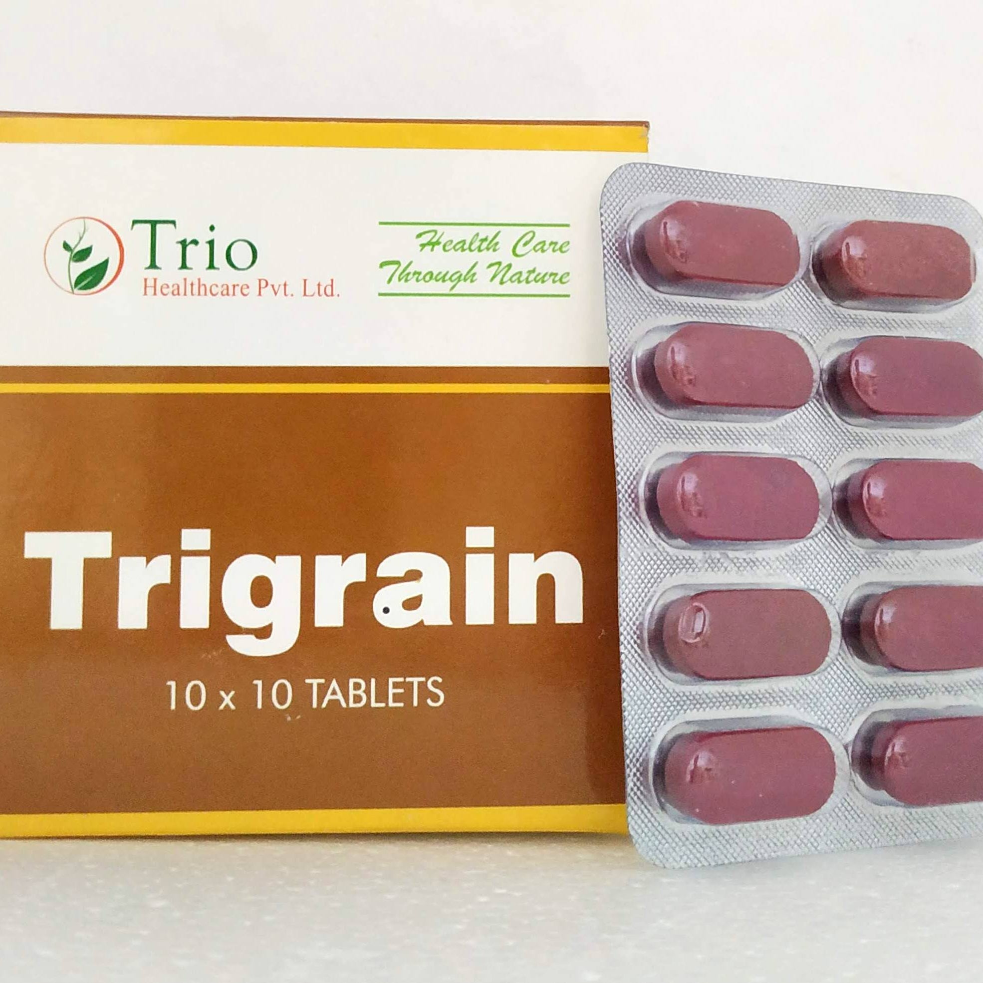 Shop Trigrain tablets - 10tablets at price 66.00 from Trio Online - Ayush Care