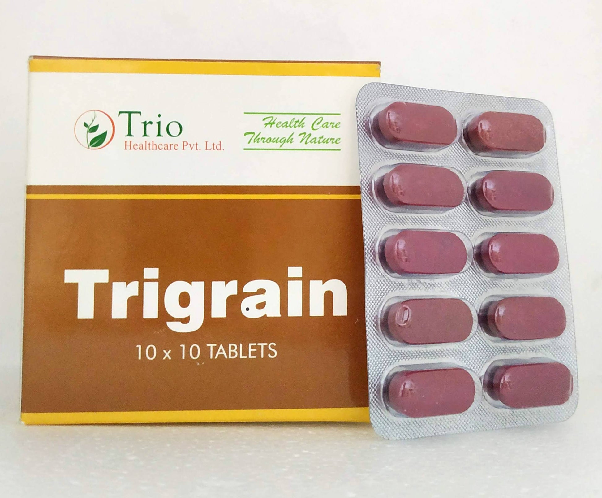 Shop Trigrain tablets - 10tablets at price 66.00 from Trio Online - Ayush Care