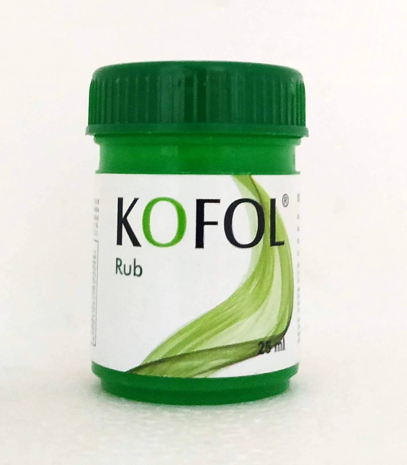 Shop Kofol rub 20gm at price 60.00 from Charak Online - Ayush Care