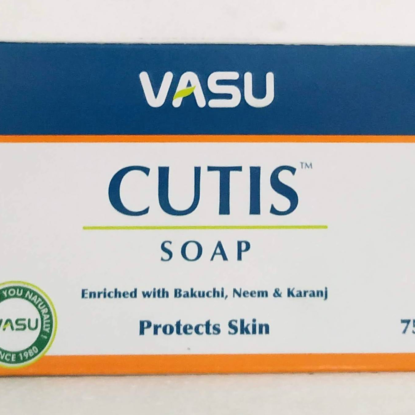 Shop Cutis soap 75gm at price 75.00 from Vasu herbals Online - Ayush Care