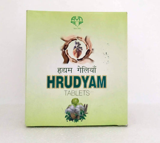 Shop Hrudyam tablets - 10Tablets at price 42.00 from AVN Online - Ayush Care