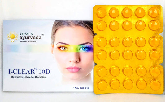 Shop I-Clear 10D - 30Tablets at price 390.00 from Kerala Ayurveda Online - Ayush Care