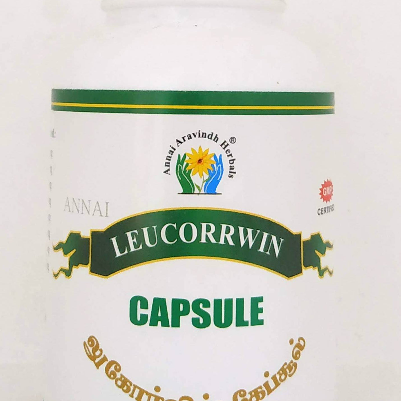 Shop Leucorrwin Capsules - 90Capsules at price 225.00 from Annai Aravindh Online - Ayush Care