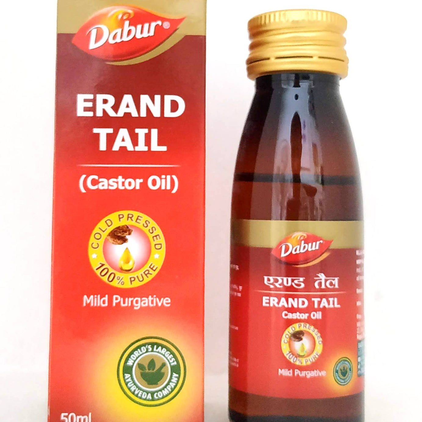 Shop Erand tail - Castor oil 50ml at price 62.00 from Dabur Online - Ayush Care