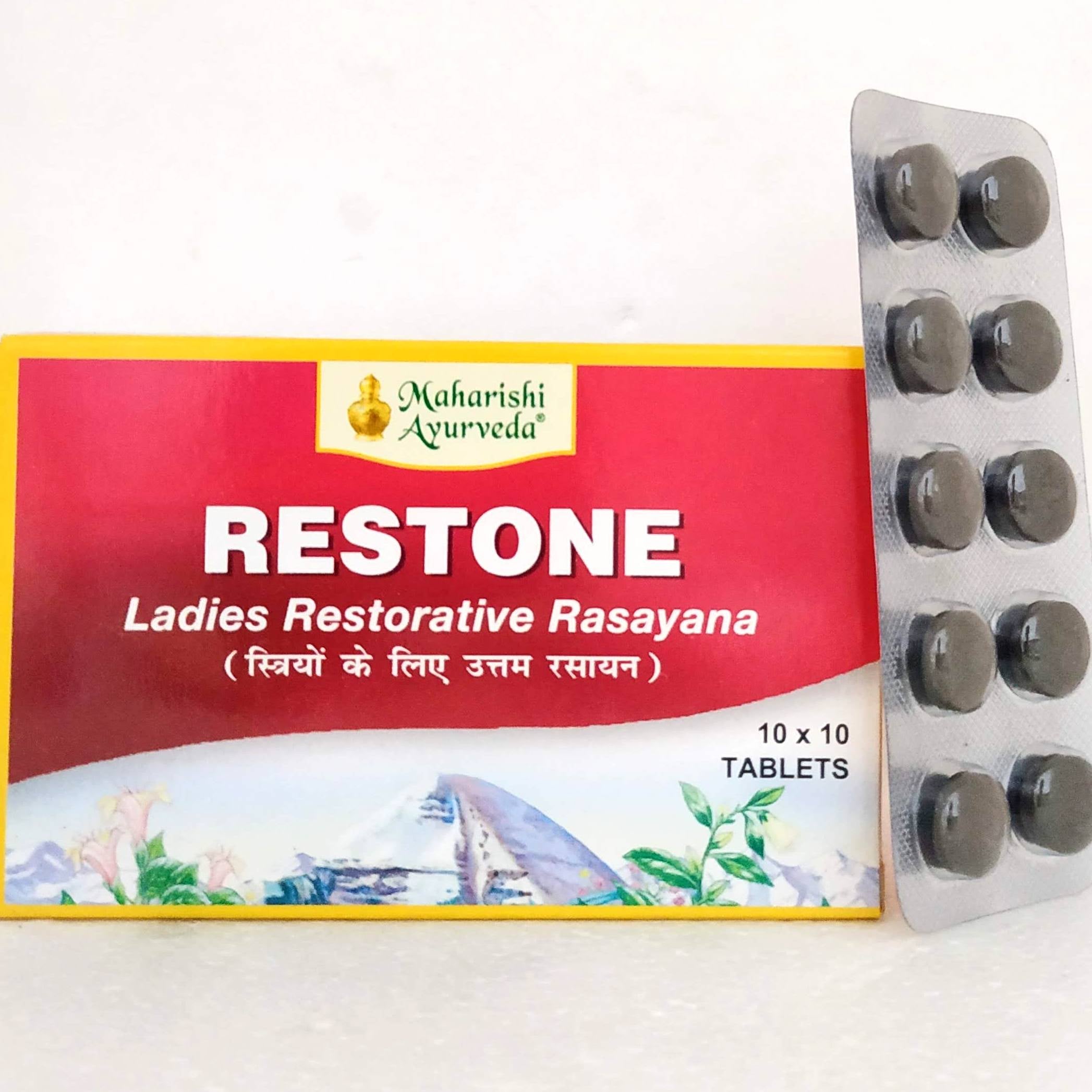 Shop Restone Tablets - 10Tablets at price 60.00 from Maharishi Ayurveda Online - Ayush Care