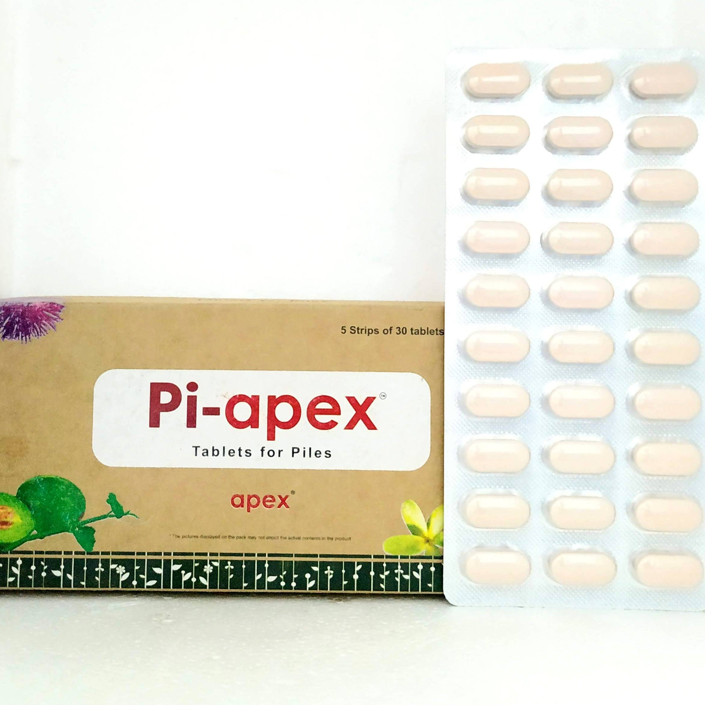 Shop Pi-apex Tablets - 30Tablets at price 108.00 from Apex Ayurveda Online - Ayush Care