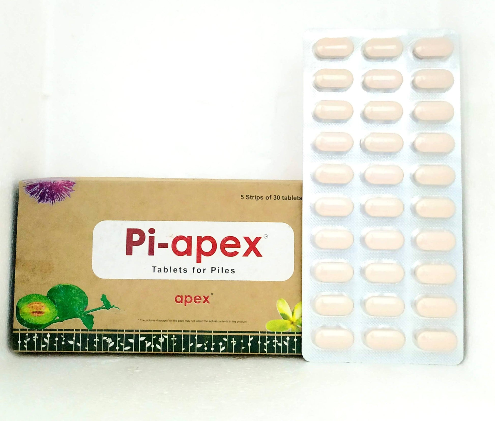 Shop Pi-apex Tablets - 30Tablets at price 108.00 from Apex Ayurveda Online - Ayush Care