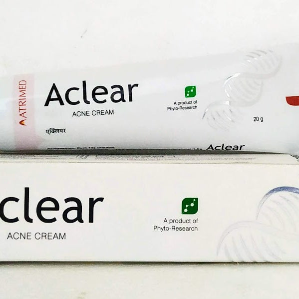 Shop Aclear Acne Cream 20gm at price 110.00 from Atrimed Online - Ayush Care