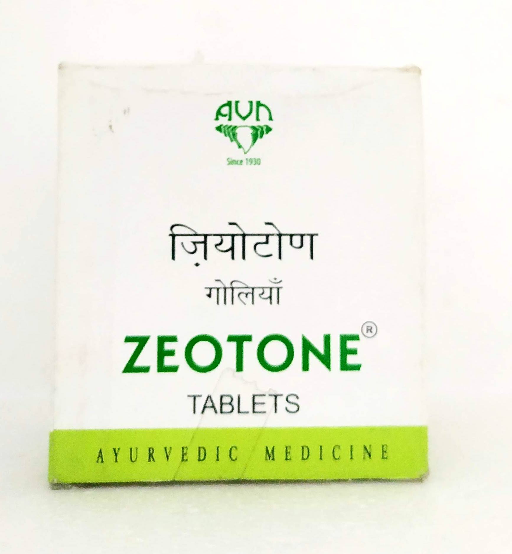 Shop Zeotone Tablets - 10Tablets at price 72.00 from AVN Online - Ayush Care