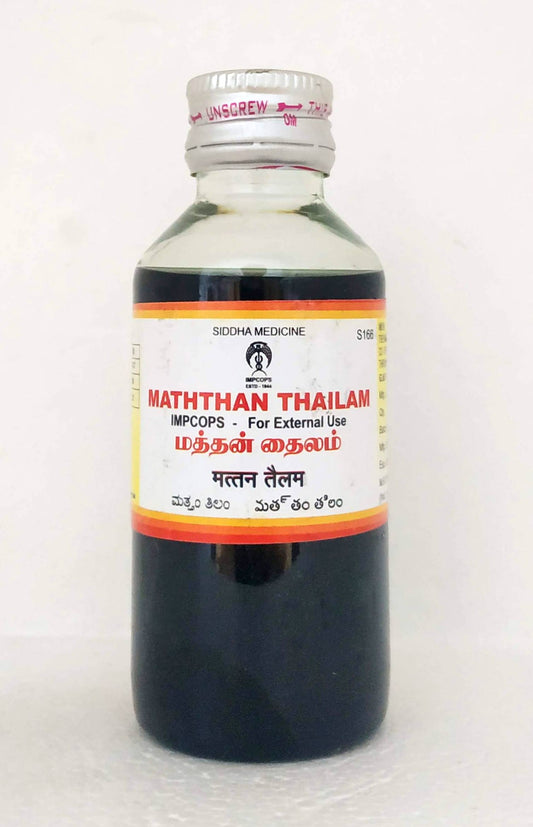 Shop Mathan thailam 100ml at price 131.00 from Impcops Online - Ayush Care
