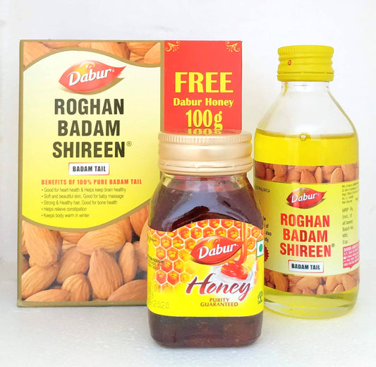 Shop Dabur Roghan Badam Shireen 100ml at price 378.00 from Dabur Online - Ayush Care