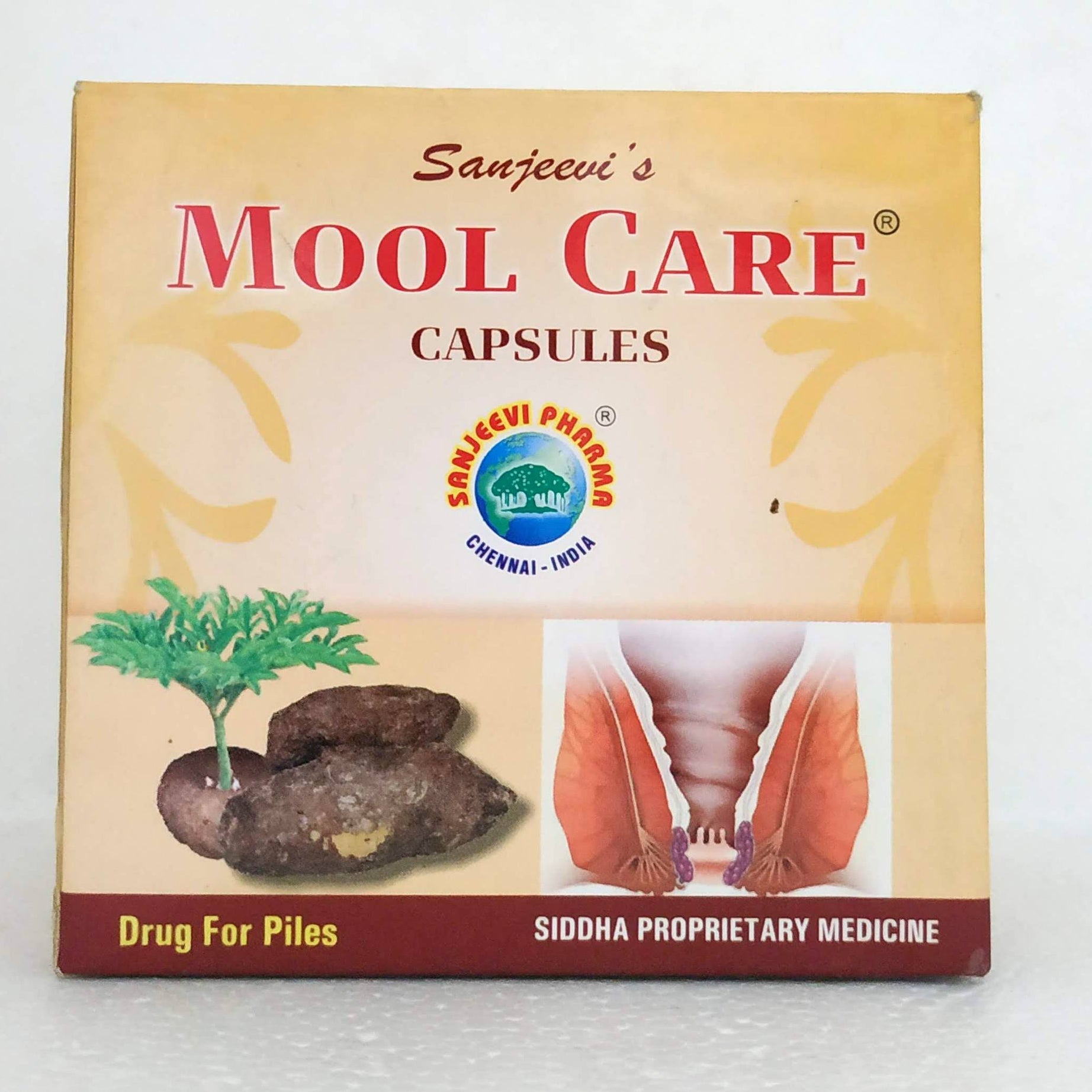 Shop Moolcare Capsules - 10Capsules at price 50.00 from Sanjeevi Online - Ayush Care