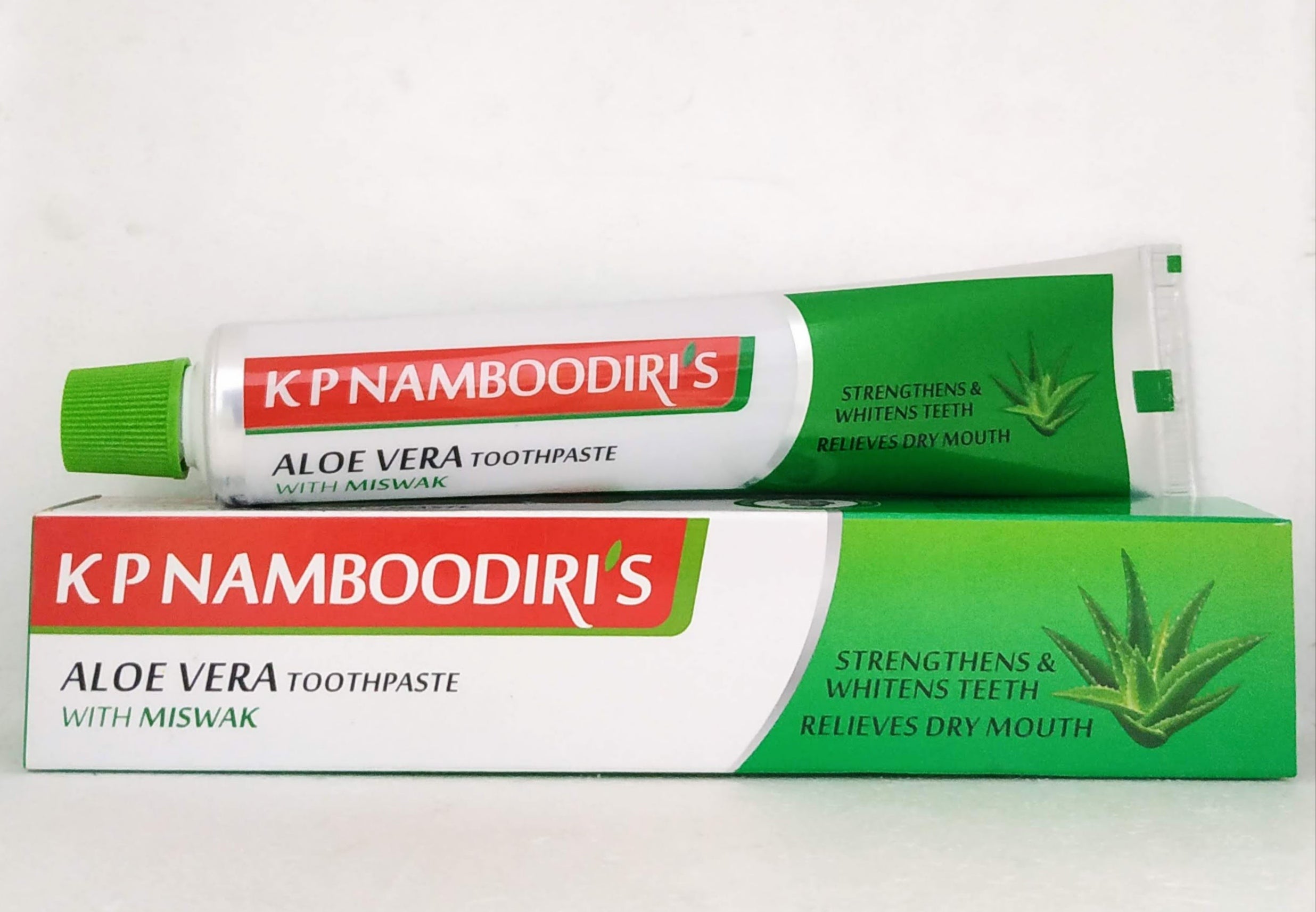 Shop KPN Aloevera Toothpaste 100gm at price 55.00 from KP Namboodiri Online - Ayush Care