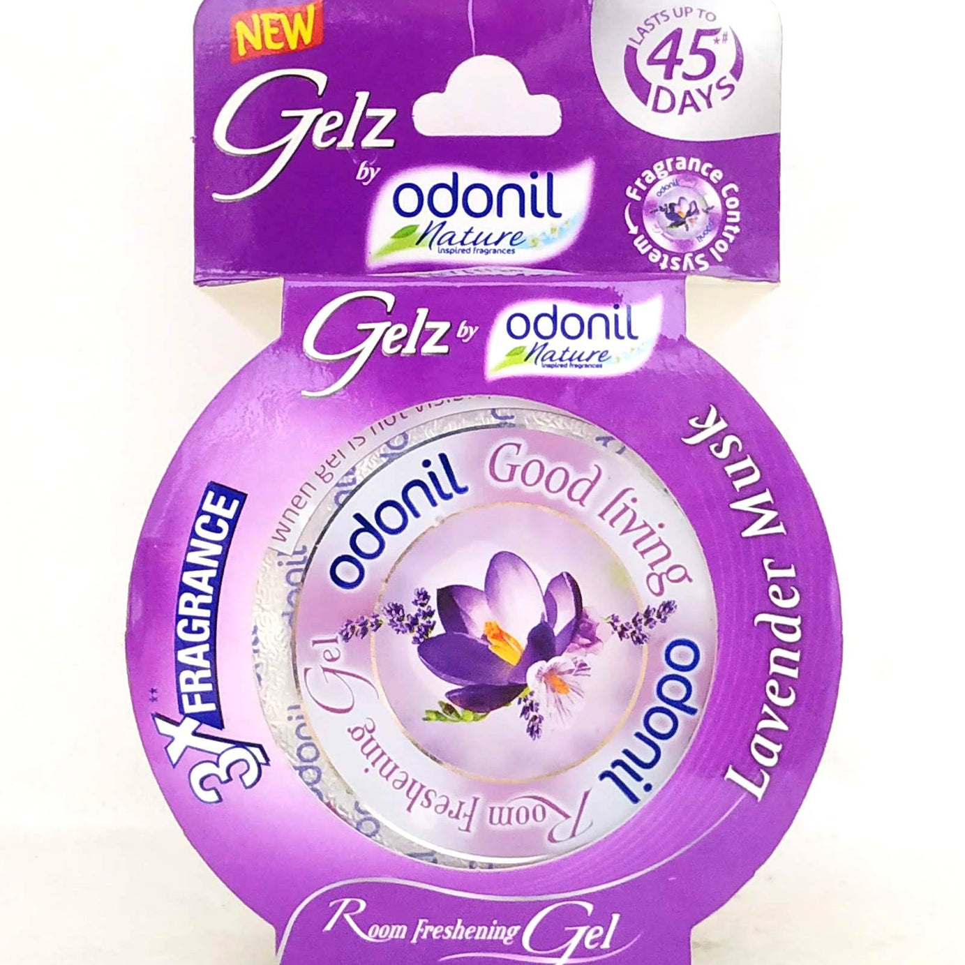 Shop Odonil room freshening gel - Lavender musk - 75gm at price 75.00 from Dabur Online - Ayush Care