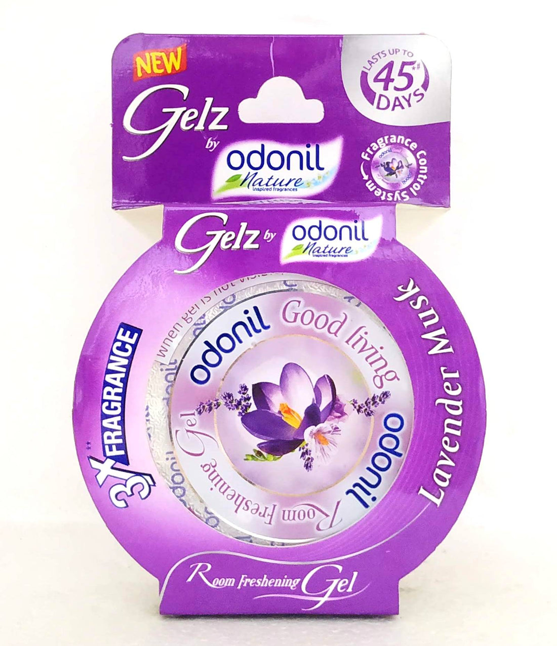 Shop Odonil room freshening gel - Lavender musk - 75gm at price 75.00 from Dabur Online - Ayush Care