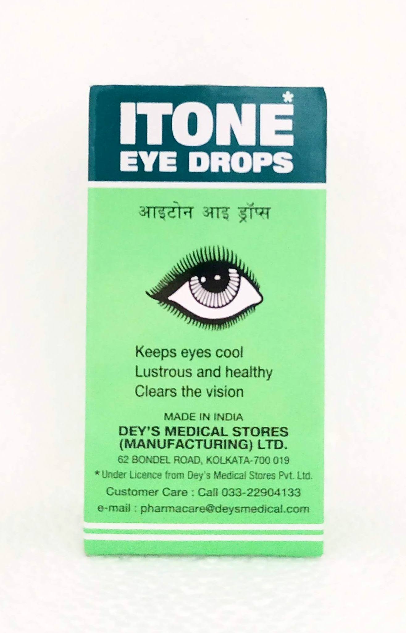 shop itone eye drops 10ml at price 60.00 from deys online - ayush care