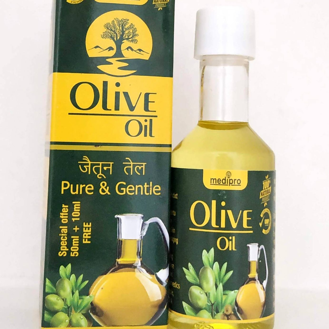 Shop Olive oil 60ml at price 72.00 from Medipro Online - Ayush Care