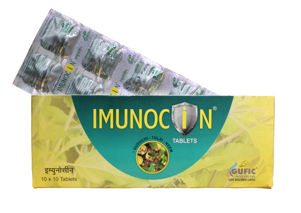 Shop Immunocin tablets - 10tablets at price 82.00 from Gufic Online - Ayush Care
