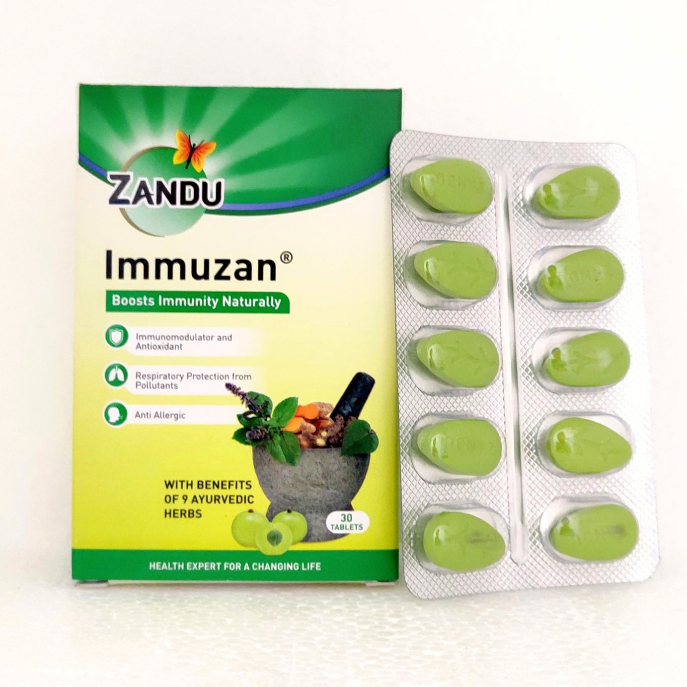 Shop Immuzan tablets - 30Tablets at price 150.00 from Zandu Online - Ayush Care